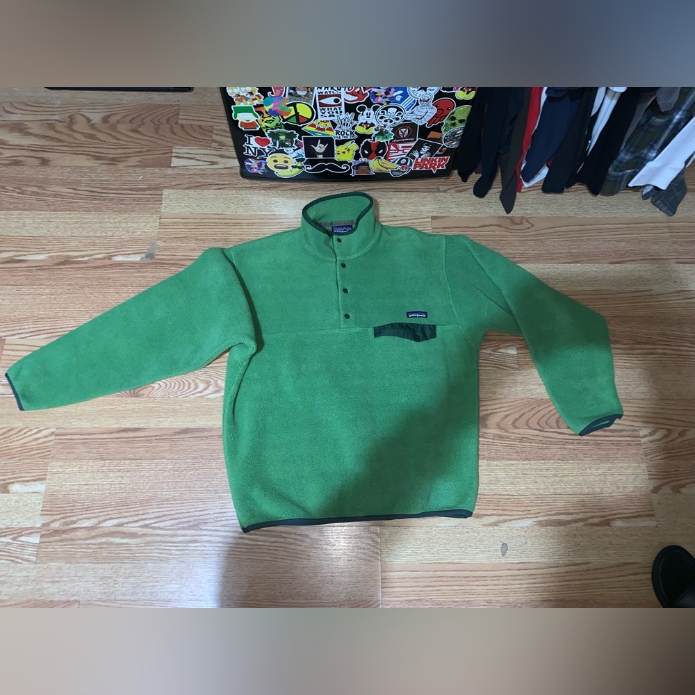 Men’s Patagonia button fleece pull over